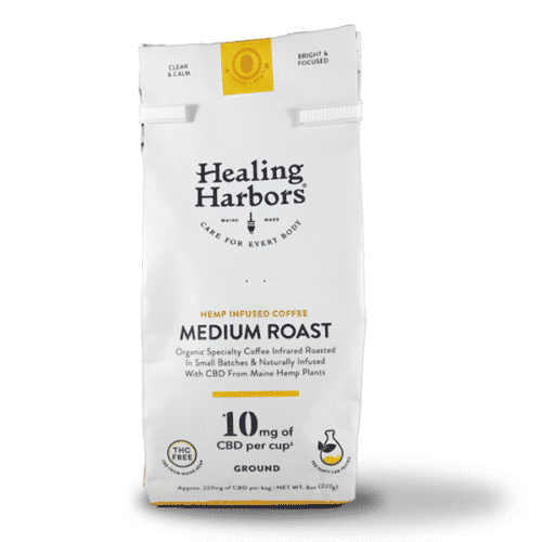 hemp infused coffee medium roasted ground