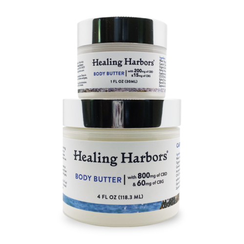 CBD personal care products like body butter for pain and inflammation relief